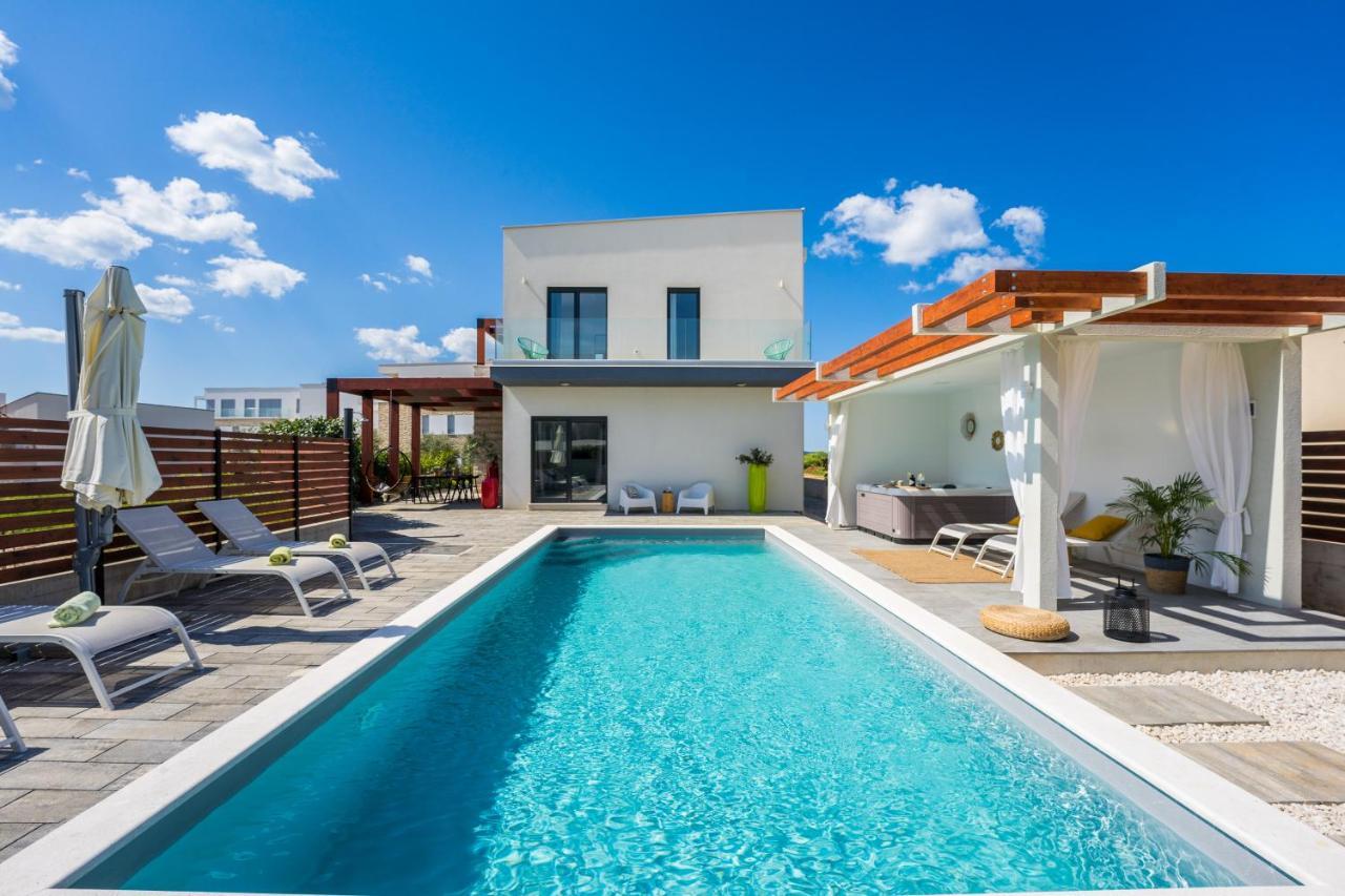 Sukošan Villa Olea With Heated Pool And Jacuzzi מראה חיצוני תמונה