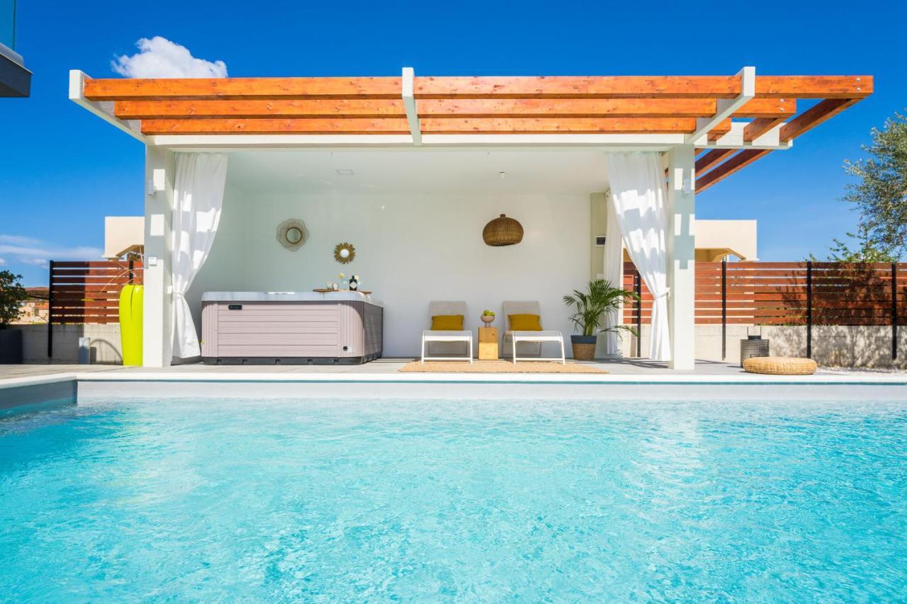 Sukošan Villa Olea With Heated Pool And Jacuzzi מראה חיצוני תמונה