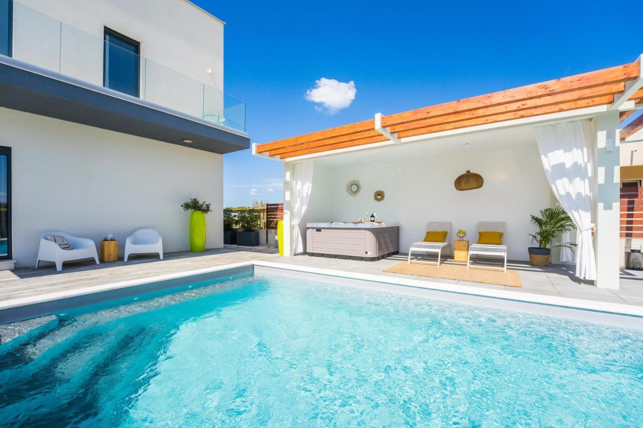Sukošan Villa Olea With Heated Pool And Jacuzzi מראה חיצוני תמונה