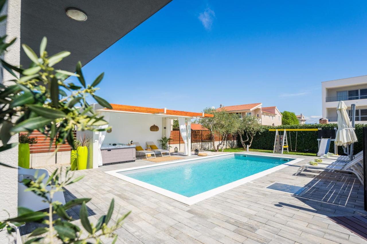 Sukošan Villa Olea With Heated Pool And Jacuzzi מראה חיצוני תמונה