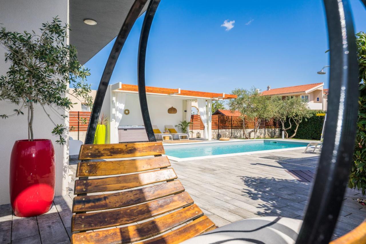 Sukošan Villa Olea With Heated Pool And Jacuzzi מראה חיצוני תמונה